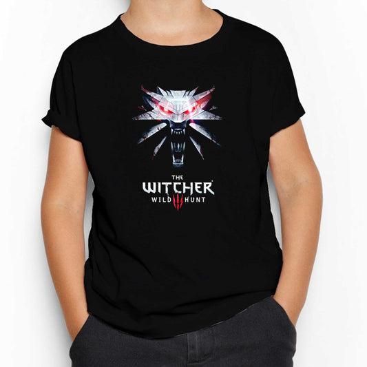 The Witcher Wild Siyah Çocuk Tişört