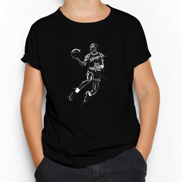 Michael Jordan Black Siyah Çocuk Tişört