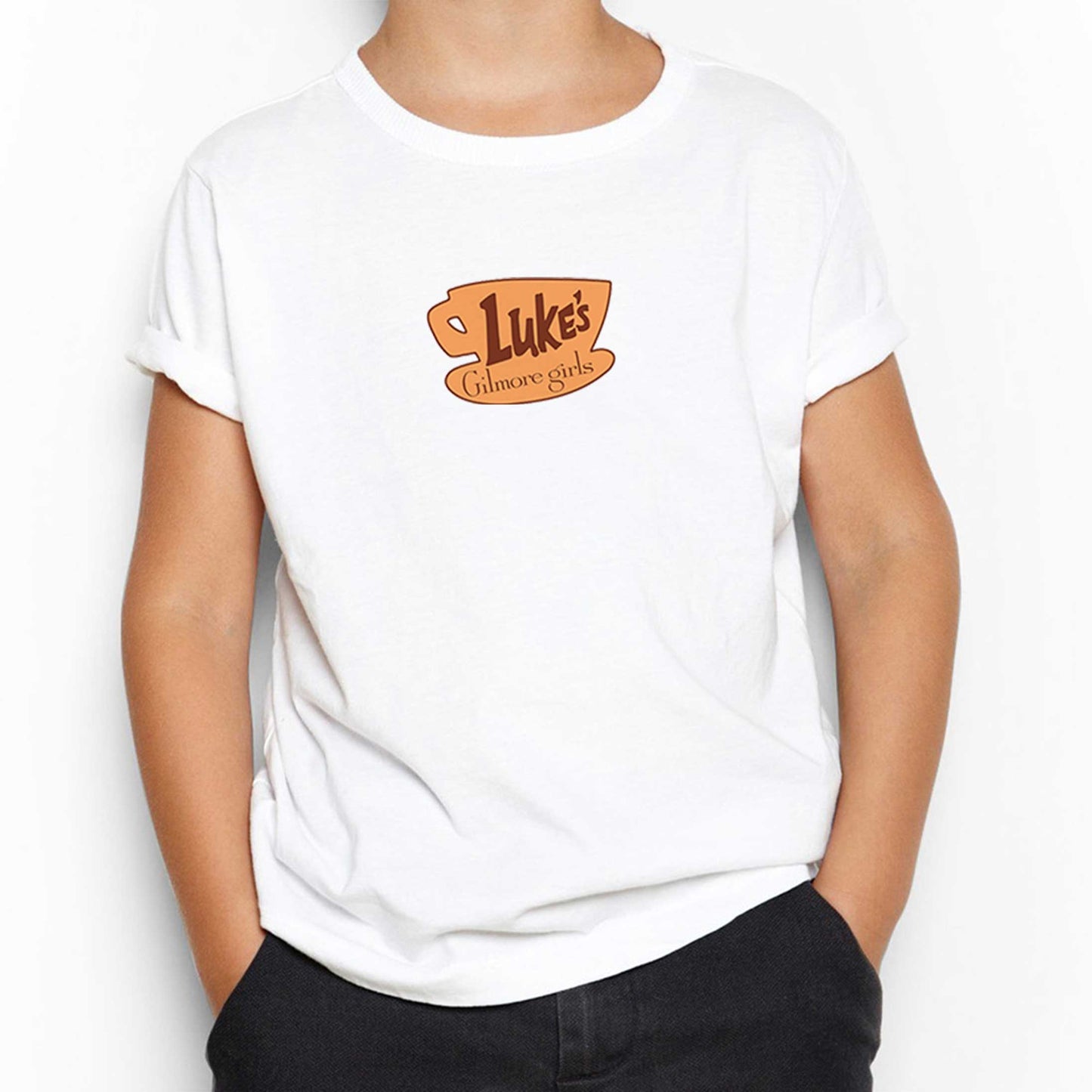 Glimore Girls Luke's Beyaz Çocuk Tişört