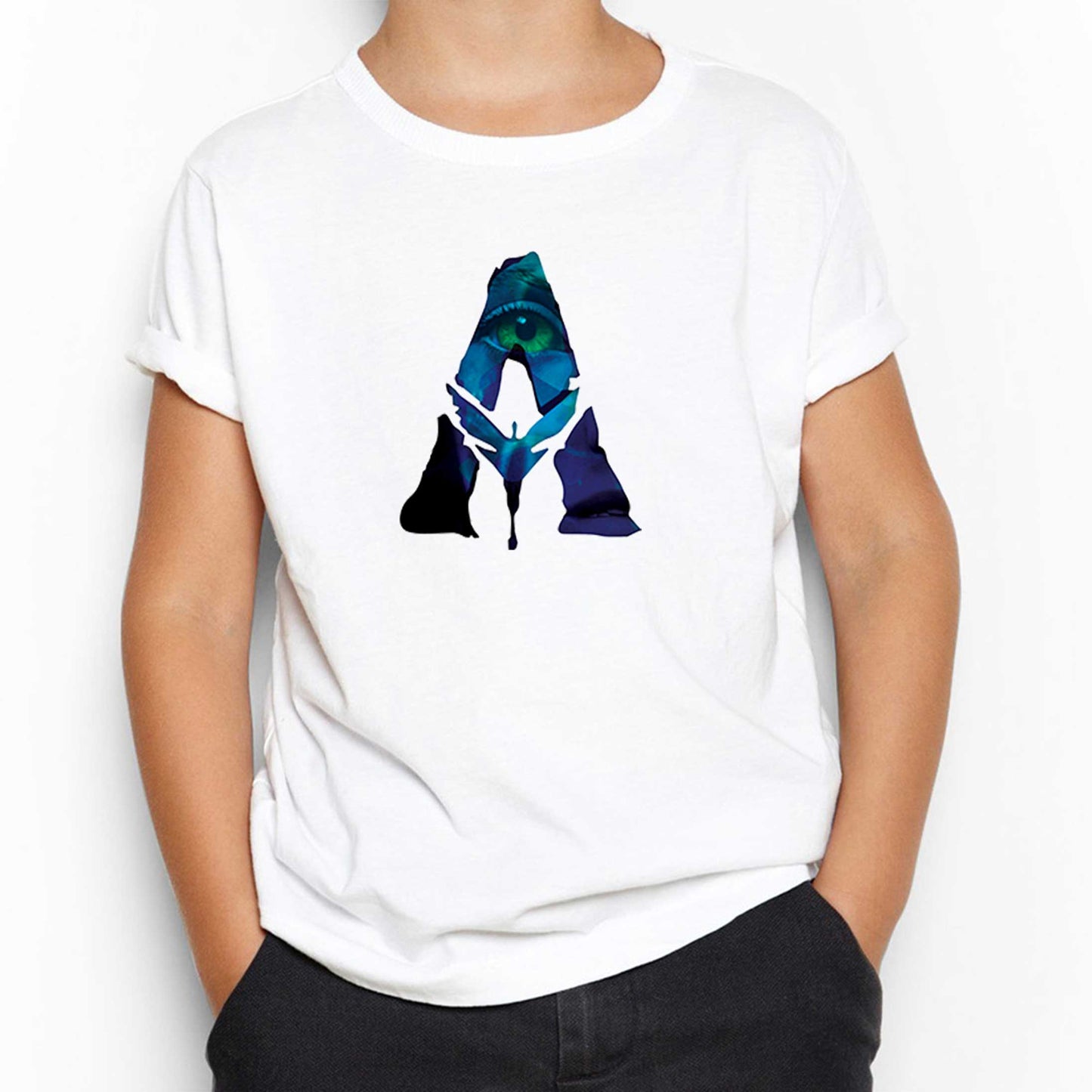 Avatar The Way Of Water Logo Beyaz Çocuk Tişört