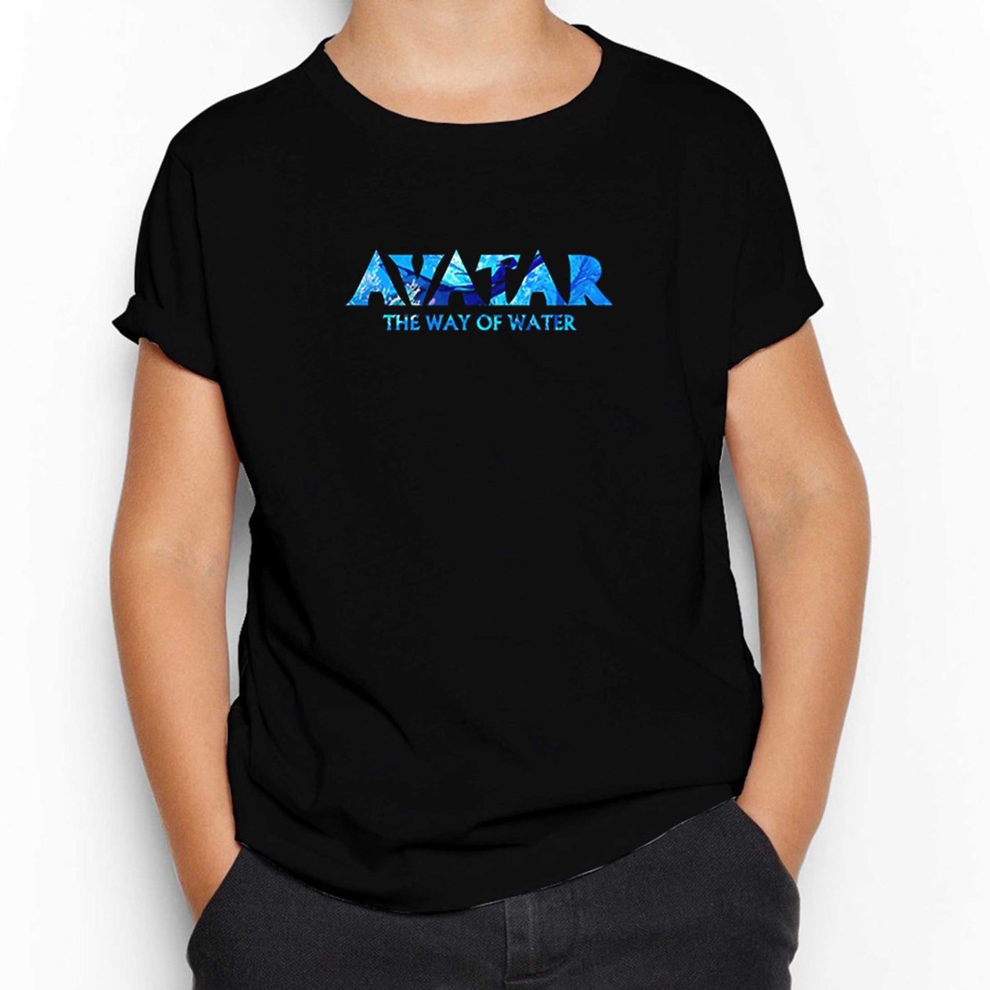 Avatar The Way Of Water Movie Siyah Çocuk Tişört