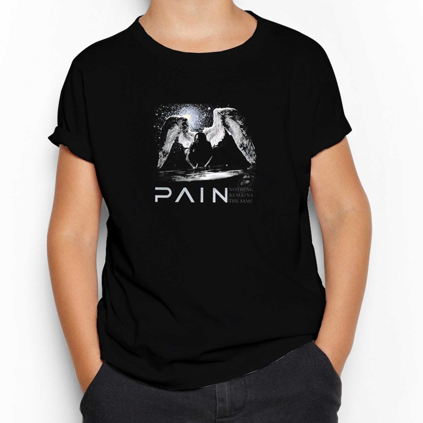 Pain Nothing Remains the Same Siyah Çocuk Tişört