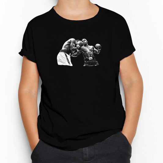 Mike Tyson Art Of Fight Siyah Çocuk Tişört