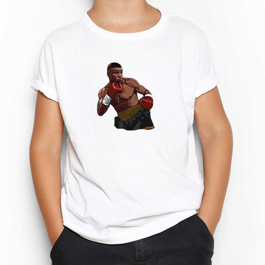 Mike Tyson WBC Fight Beyaz Çocuk Tişört