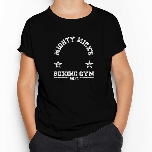 Mighty Micks Siyah Çocuk Tişört