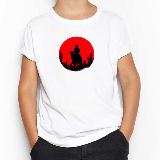 Red Dead Redemption 2 Red Beyaz Çocuk Tişört