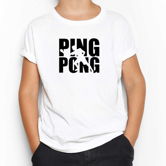 Ping Pong Actor Beyaz Çocuk Tişört