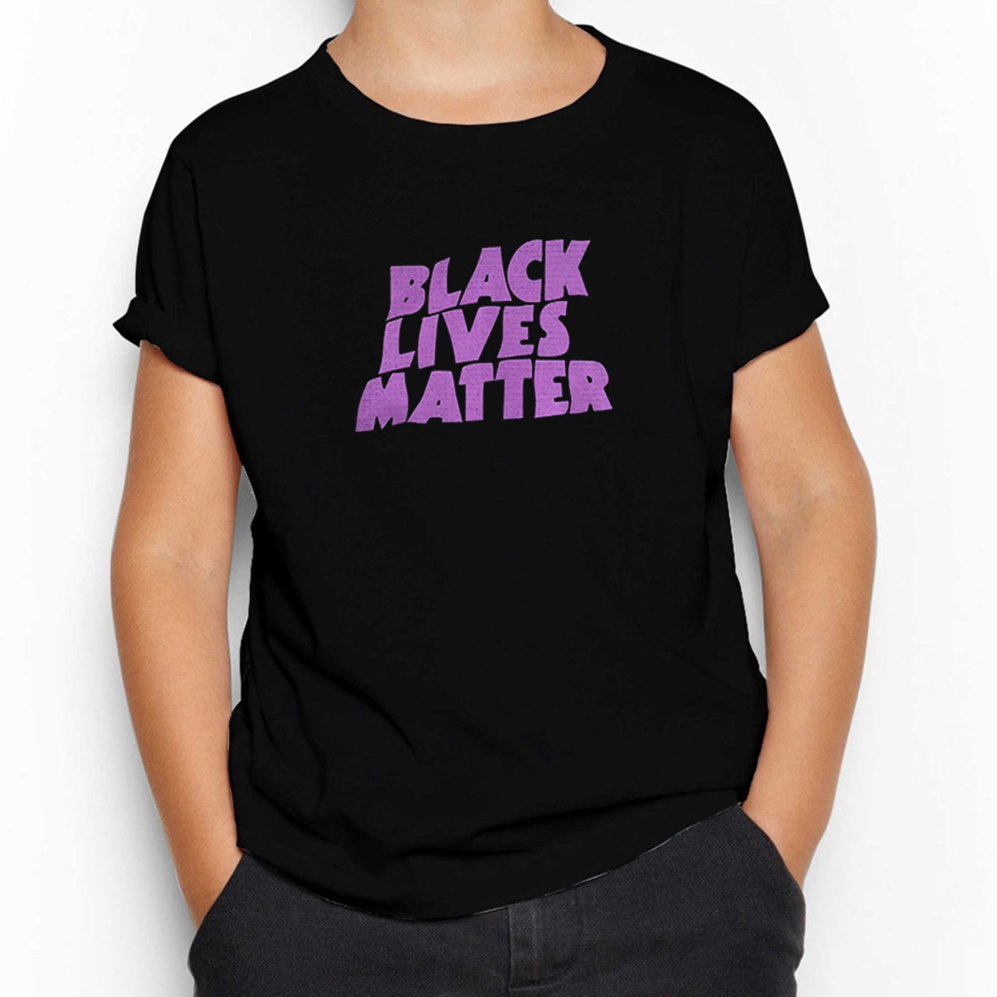 Black Sabbath Black Lives Matter Siyah Çocuk Tişört