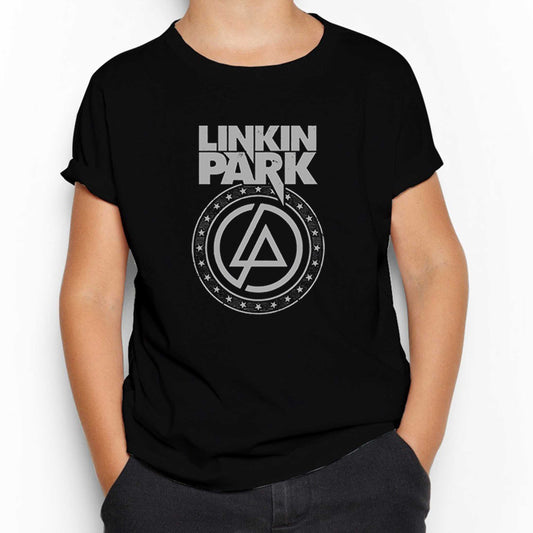 Linkin Park Logo ve Star Siyah Çocuk Tişört