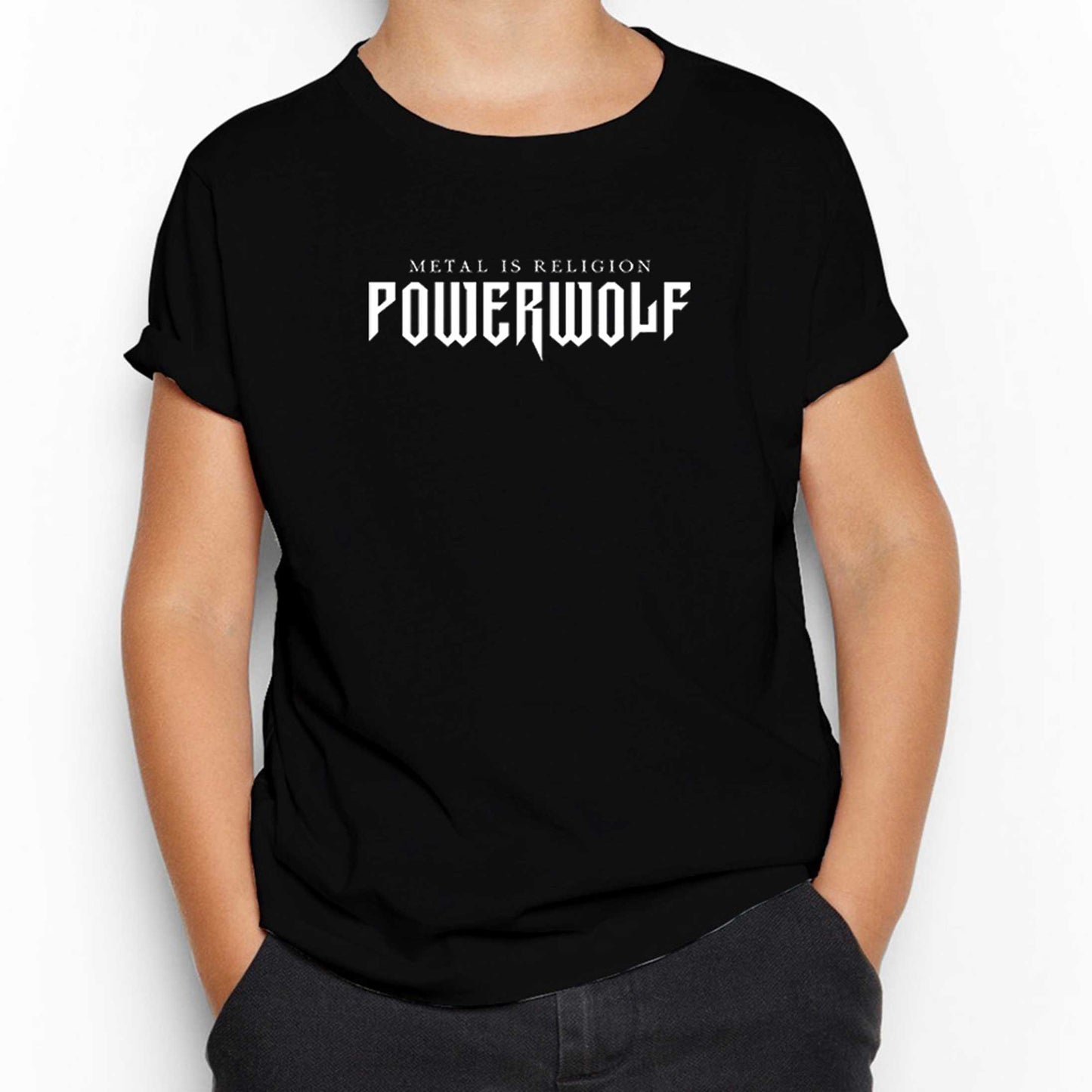 Powerwolf Logo Siyah Çocuk Tişört