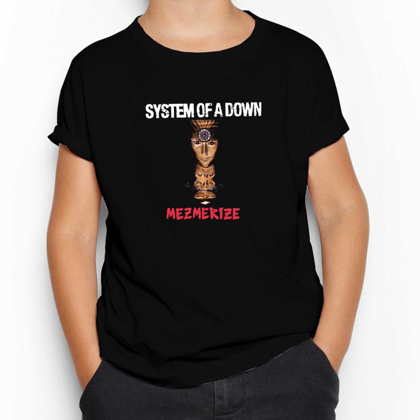 System of a Down Mezmerize Siyah Çocuk Tişört