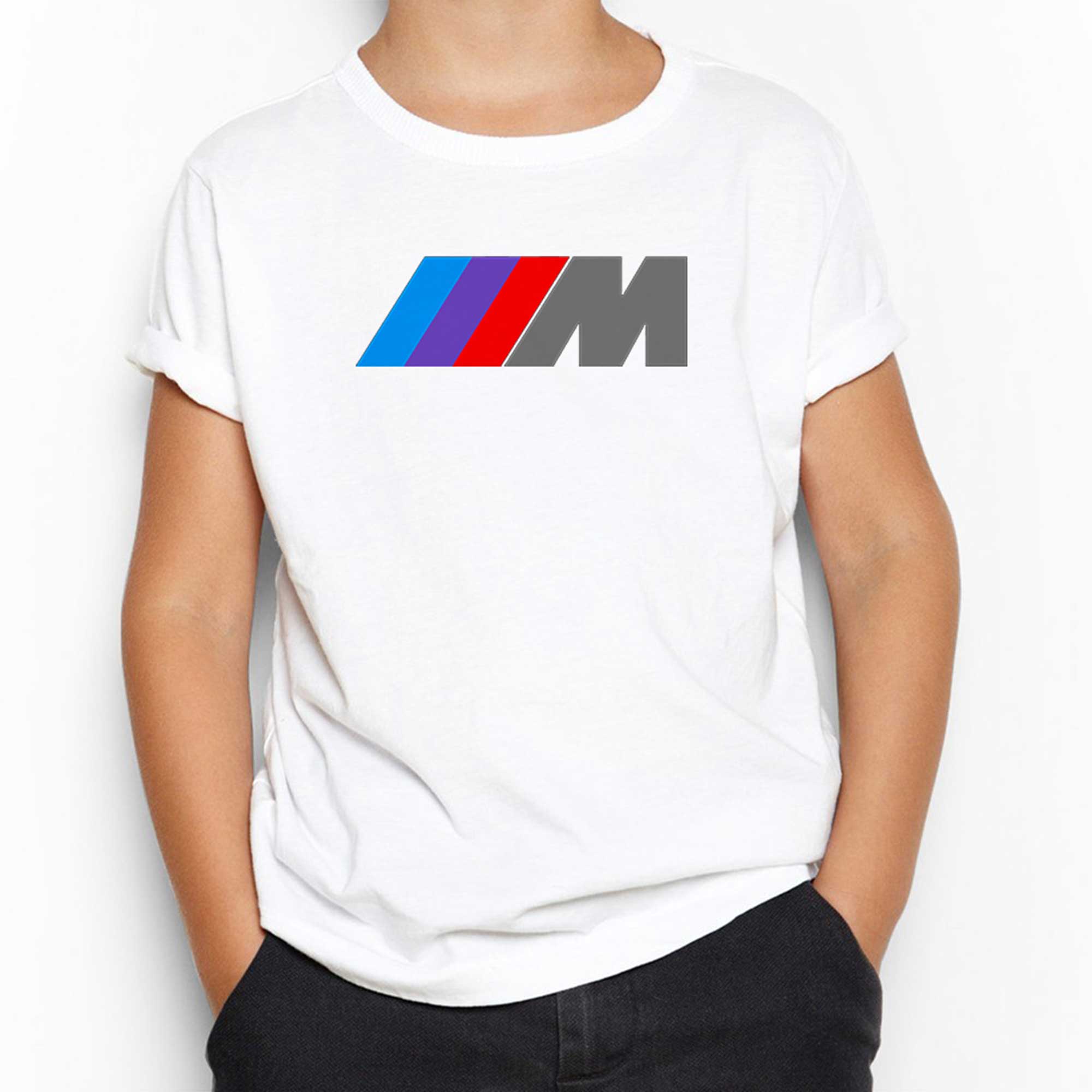 BMW M Power Logo Beyaz Çocuk Tişört