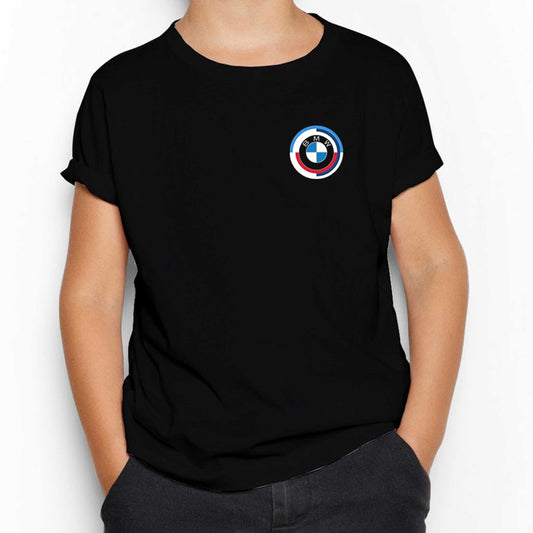 BMW New Logo 2023 Black Siyah Çocuk Tişört