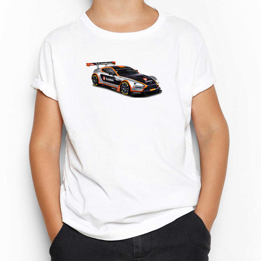 Aston Martin Vantage Beyaz Çocuk Tişört