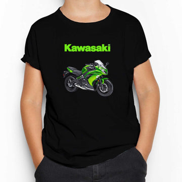 Kawasaki Ninja 650R Siyah Çocuk Tişört
