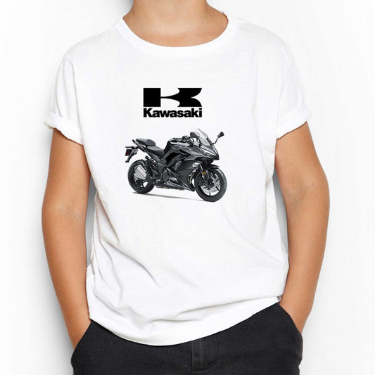 Kawasaki Ninja 1000 Beyaz Çocuk Tişört