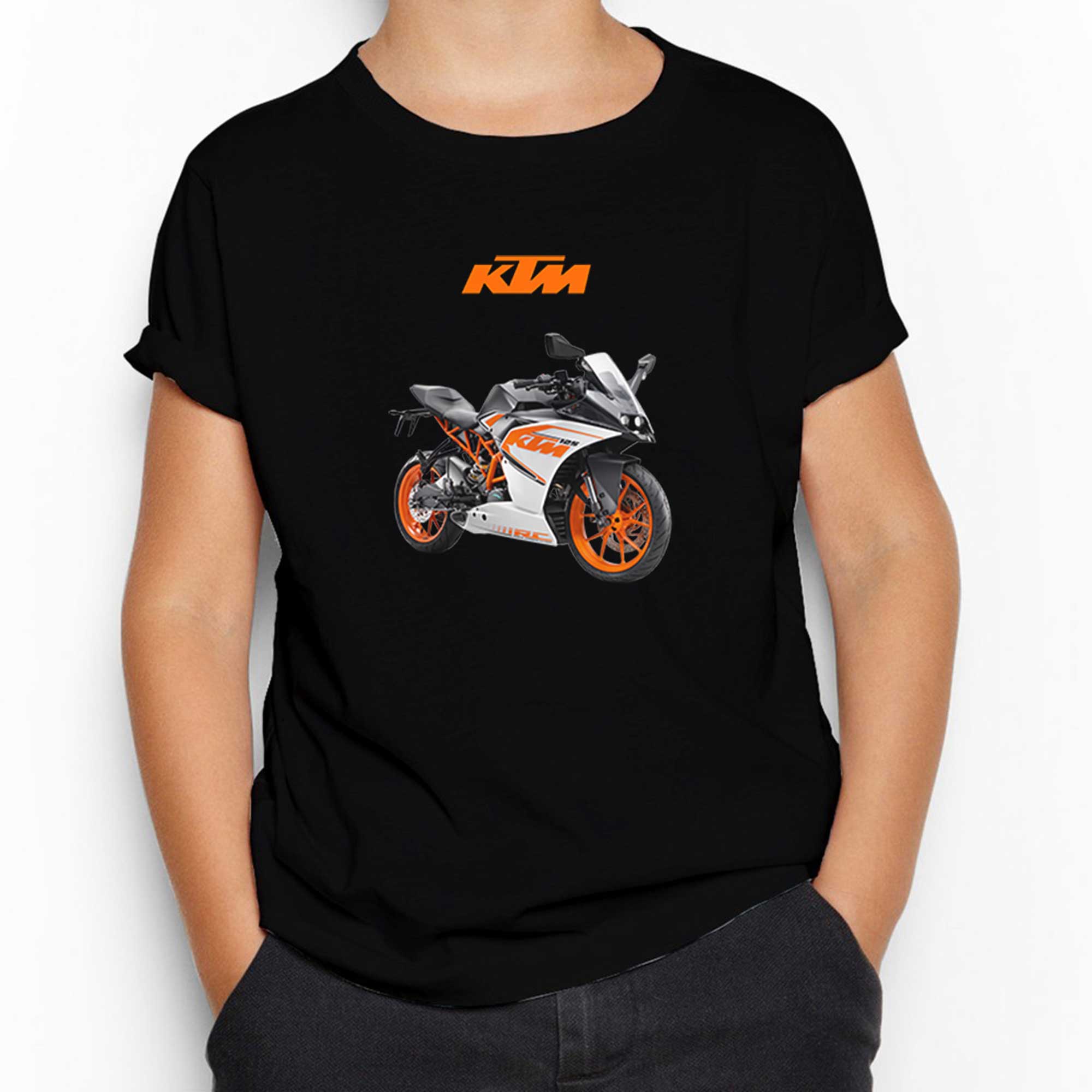 KTM 125 FRR Siyah Çocuk Tişört