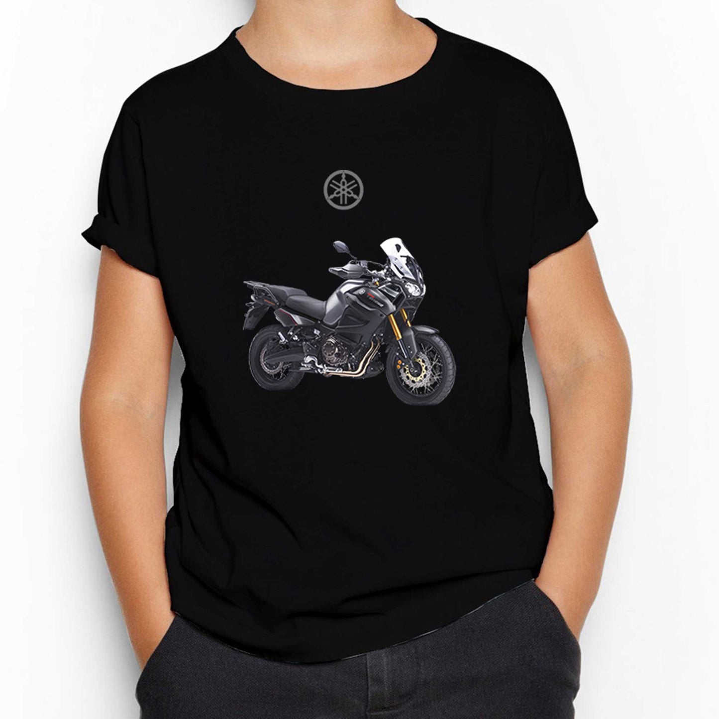 Yamaha Super Tenere Siyah Çocuk Tişört