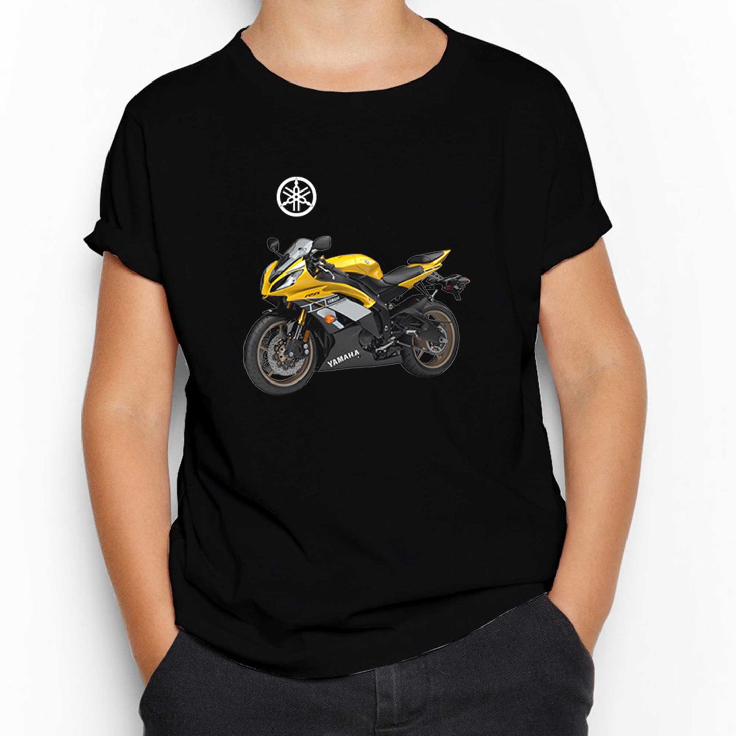 Yamaha YZF R1 Supersport Siyah Çocuk Tişört