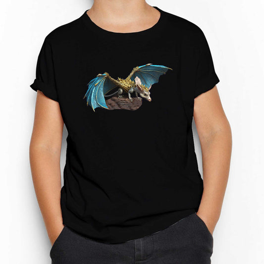 Baby Dragon Siyah Çocuk Tişört