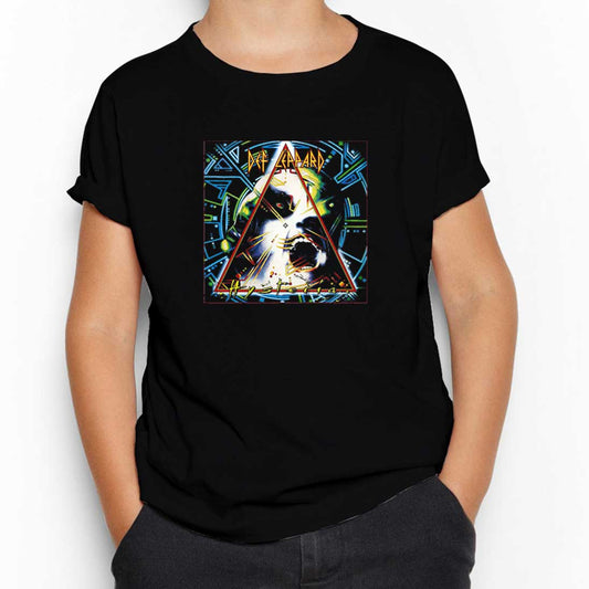 Def Leppard Hysteria Siyah Çocuk Tişört