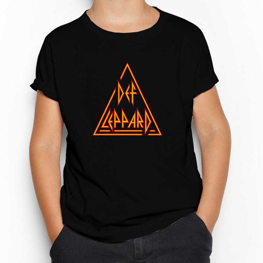 Def Leppard Logo 2 Siyah Çocuk Tişört