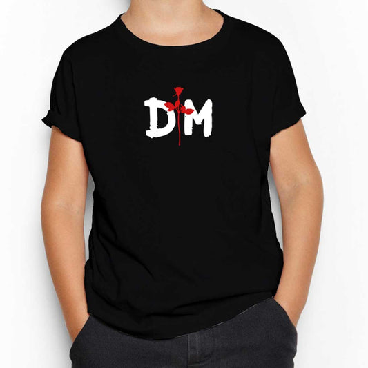 Depeche Mode Logo Siyah Çocuk Tişört