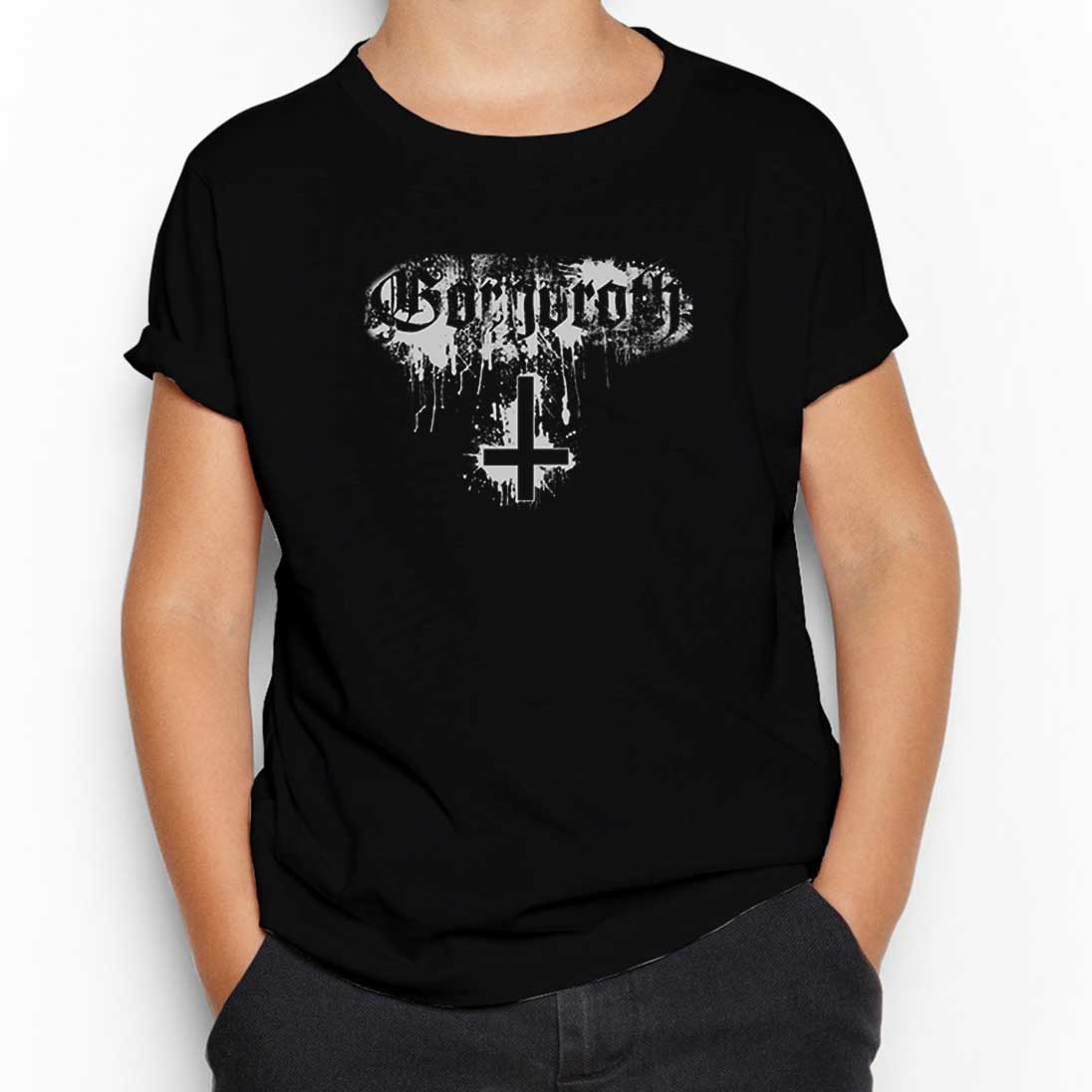 Gorgoroth Amblem Siyah Çocuk Tişört