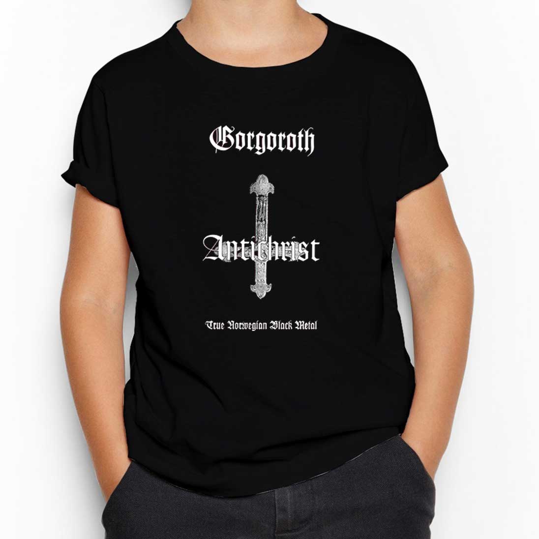 Gorgoroth Antichrist Siyah Çocuk Tişört
