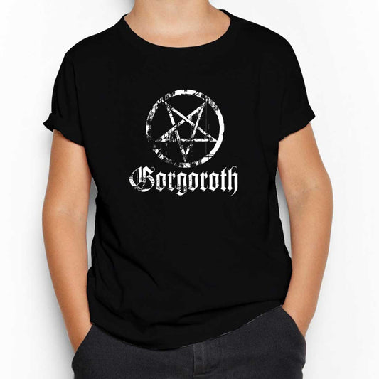 Gorgoroth Pentagram Siyah Çocuk Tişört