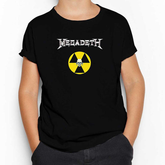 Megadeth Nuclear Radioactive Siyah Çocuk Tişört