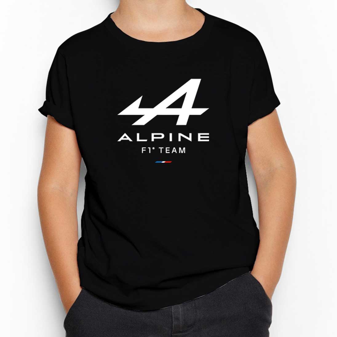 Alpine F1 Siyah Çocuk Tişört