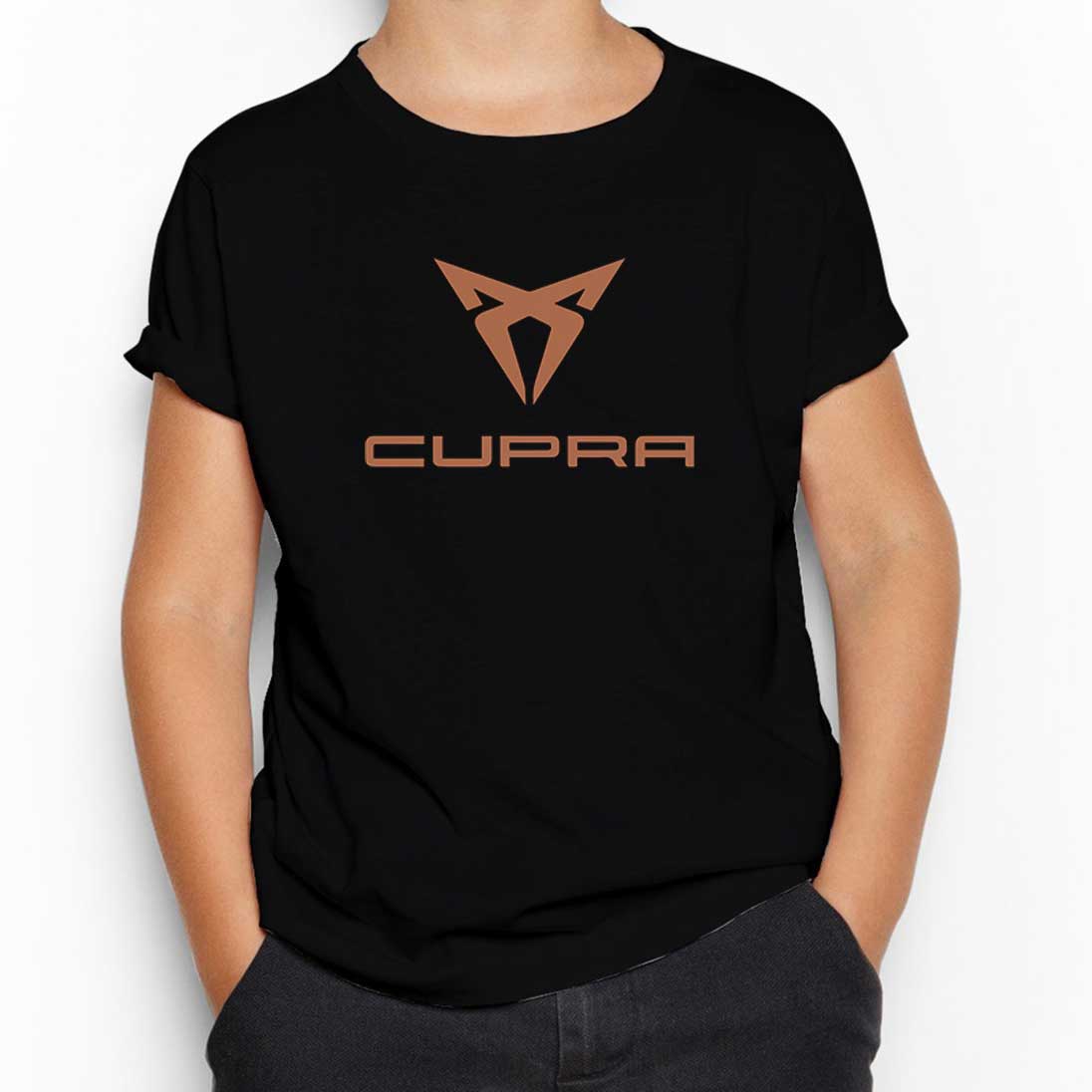 Cupra Logo Color Siyah Çocuk Tişört