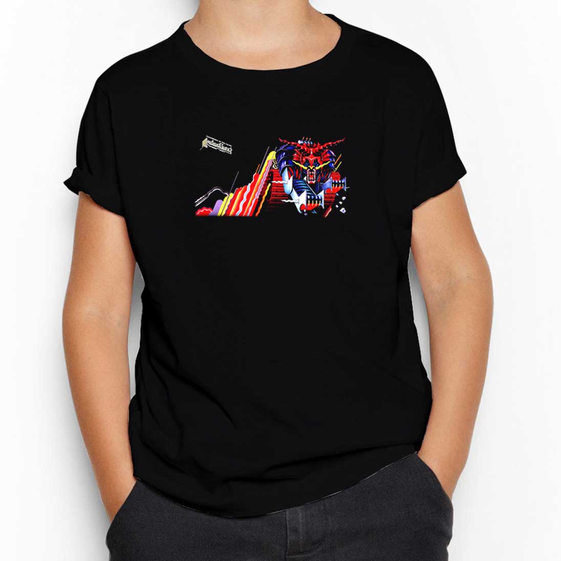 Judas Priest Defenders Siyah Çocuk Tişört