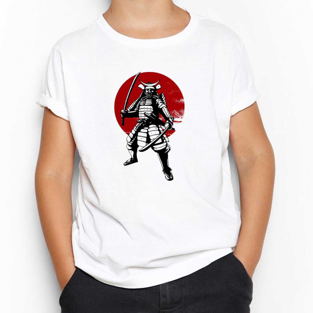 Samurai InfoEscola Beyaz Çocuk Tişört