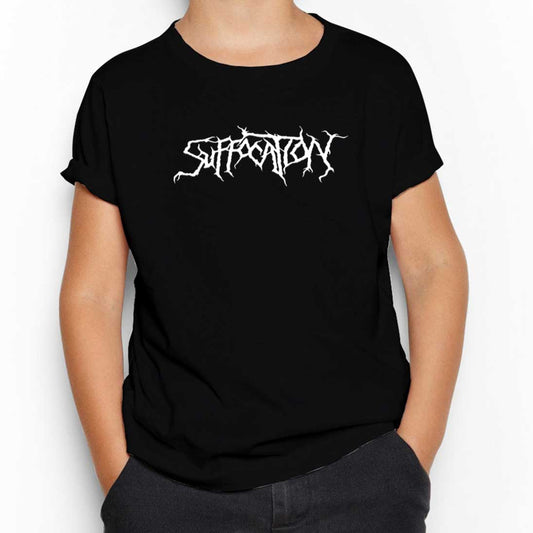 Suffocation Logo Siyah Çocuk Tişört