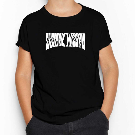 Electric Wizard Text Siyah Çocuk Tişört