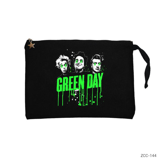 Green Day Group Siyah Clutch Astarlı Cüzdan / El Çantası