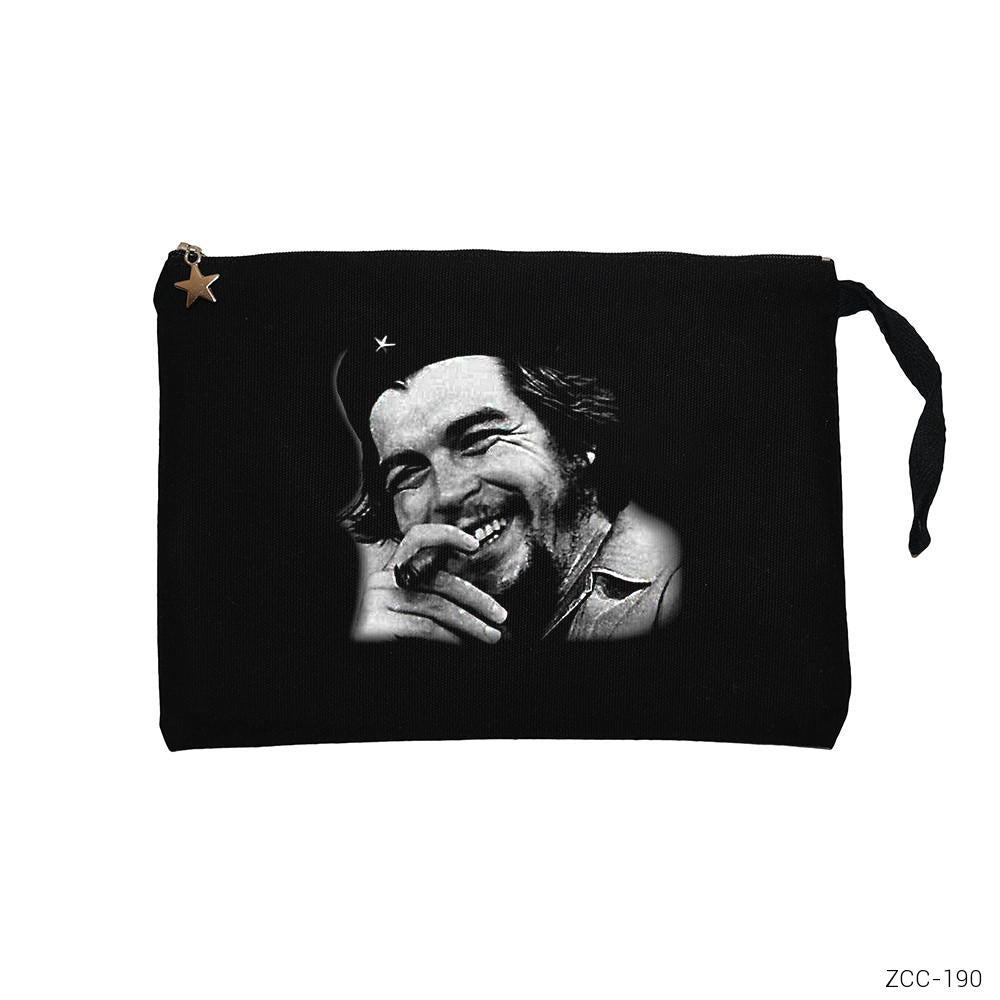 Che Guevara Siyah Clutch Astarlı Cüzdan / El Çantası