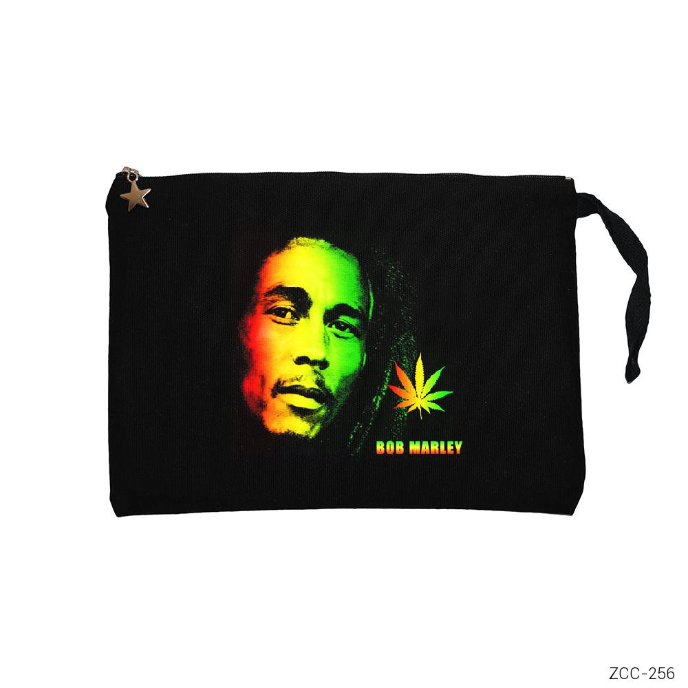Bob Marley Could Siyah Clutch Astarlı Cüzdan / El Çantası