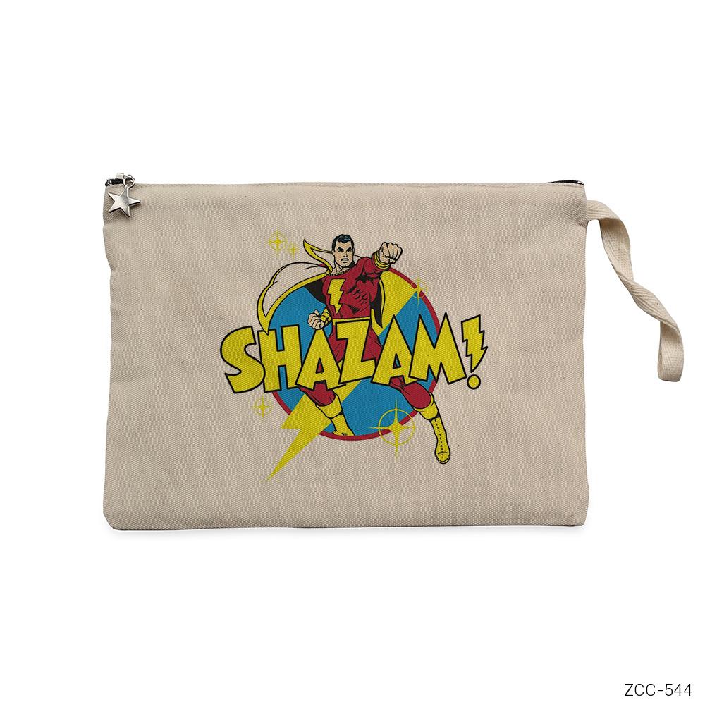 Flash Shazam Krem Clutch Astarlı Cüzdan / El Çantası