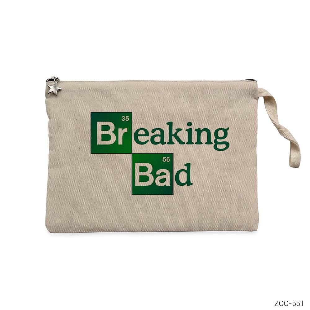 Breaking Bad Classic Krem Clutch Astarlı Cüzdan / El Çantası