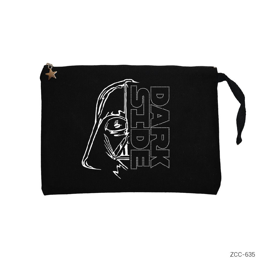 Star Wars Darth Vader Dark Side Siyah Clutch Astarlı Cüzdan / El Çantası