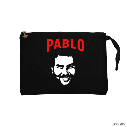 Narcos Pablo Siyah Clutch Astarlı Cüzdan / El Çantası