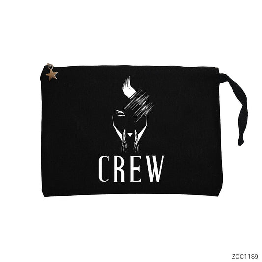 Hayko Cepkin Crew Siyah Clutch Astarlı Cüzdan / El Çantası