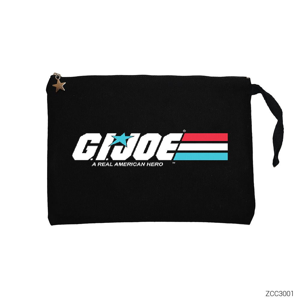 GI Joe Siyah Clutch Astarlı Cüzdan / El Çantası