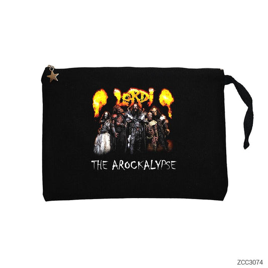 Lordi The Arockalypse Hard Rock Hallelujah Siyah Clutch Astarlı Cüzdan / El Çantası
