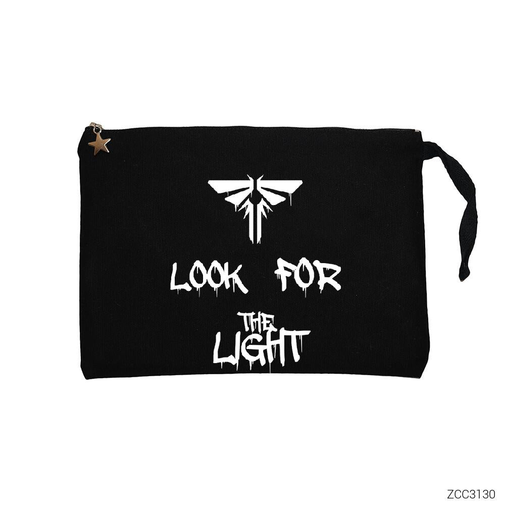 The Last of Us Look for The Light Siyah Clutch Astarlı Cüzdan / El Çantası