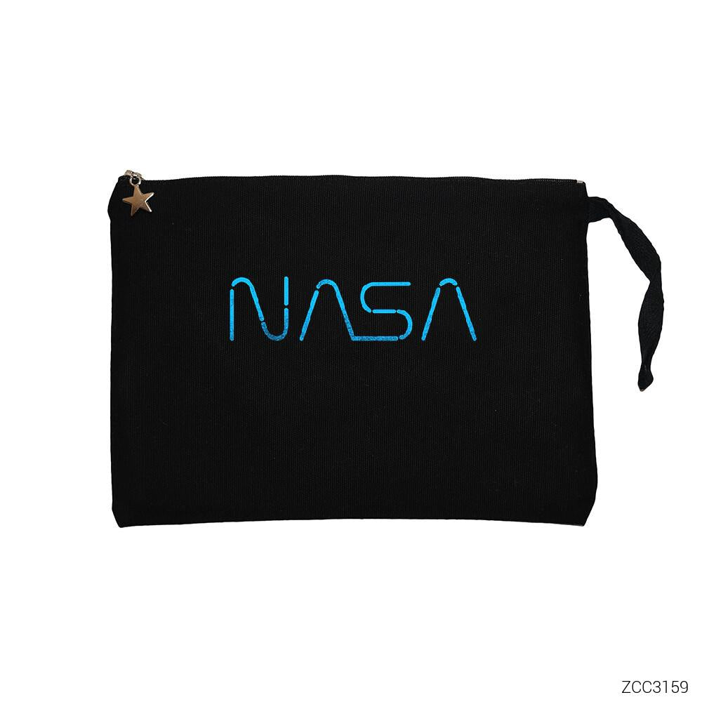 Nasa Lite Siyah Clutch Astarlı Cüzdan / El Çantası