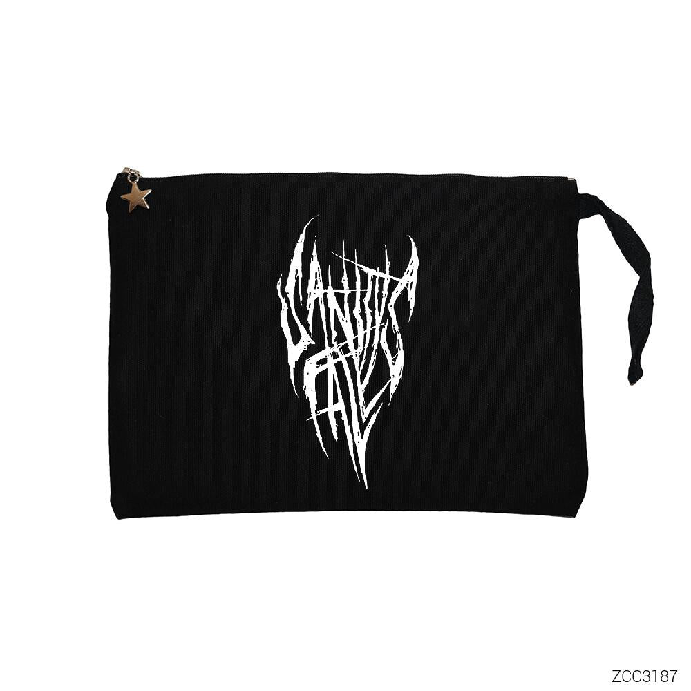 Sanitys Fall Siyah Clutch Astarlı Cüzdan / El Çantası